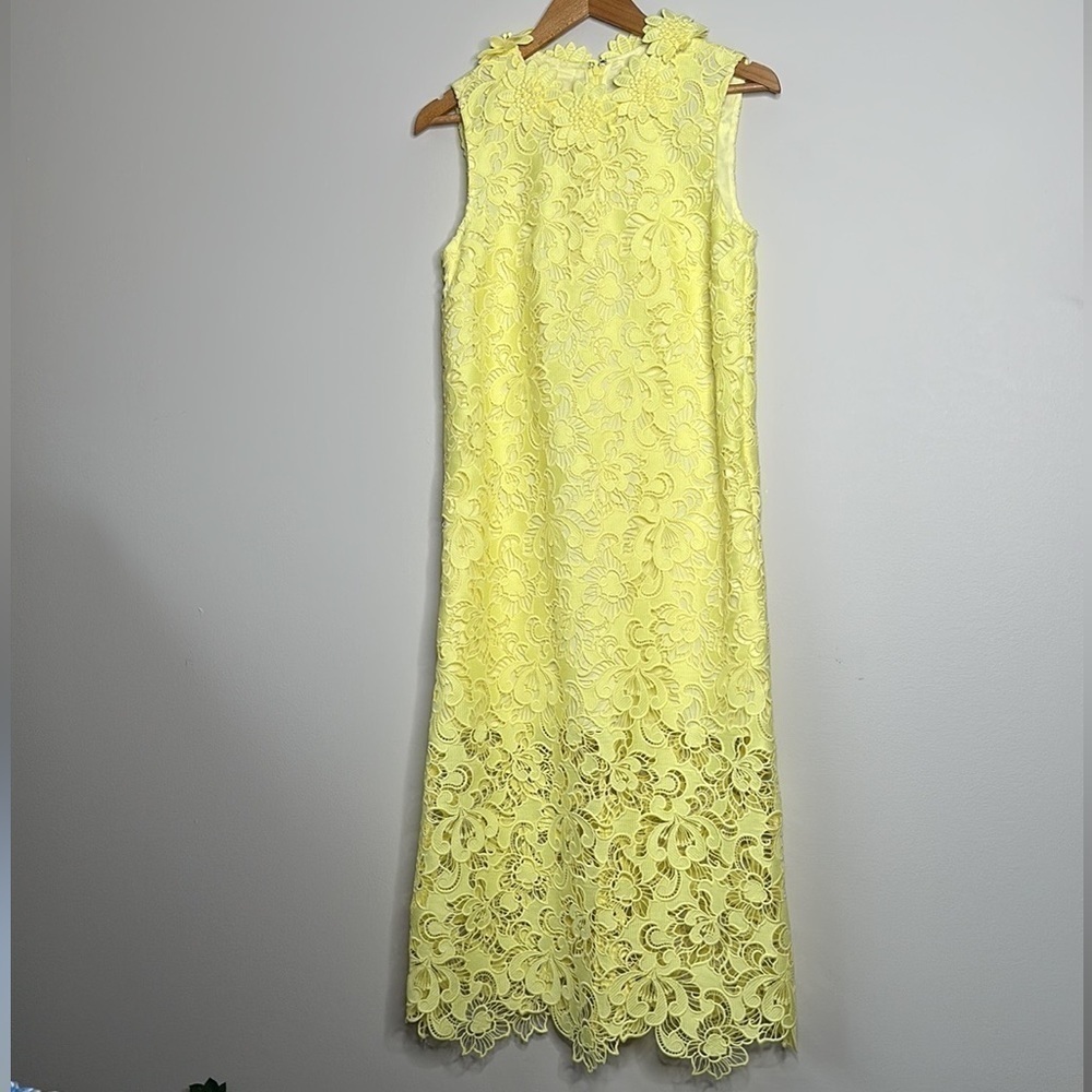 AKNVAS Mallie Floral lace sleeveless dress S NWOT - Picture 8 of 16